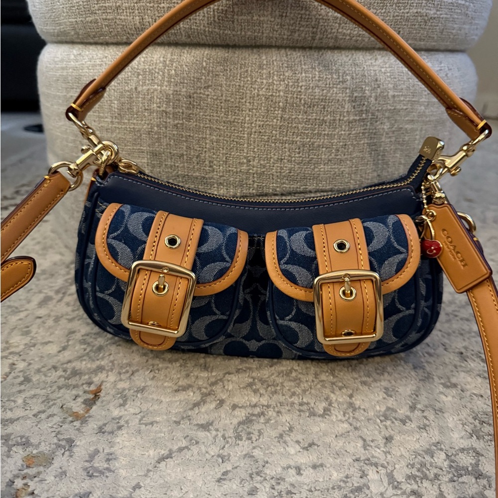 Coach Denim Ashton Bag NWOT